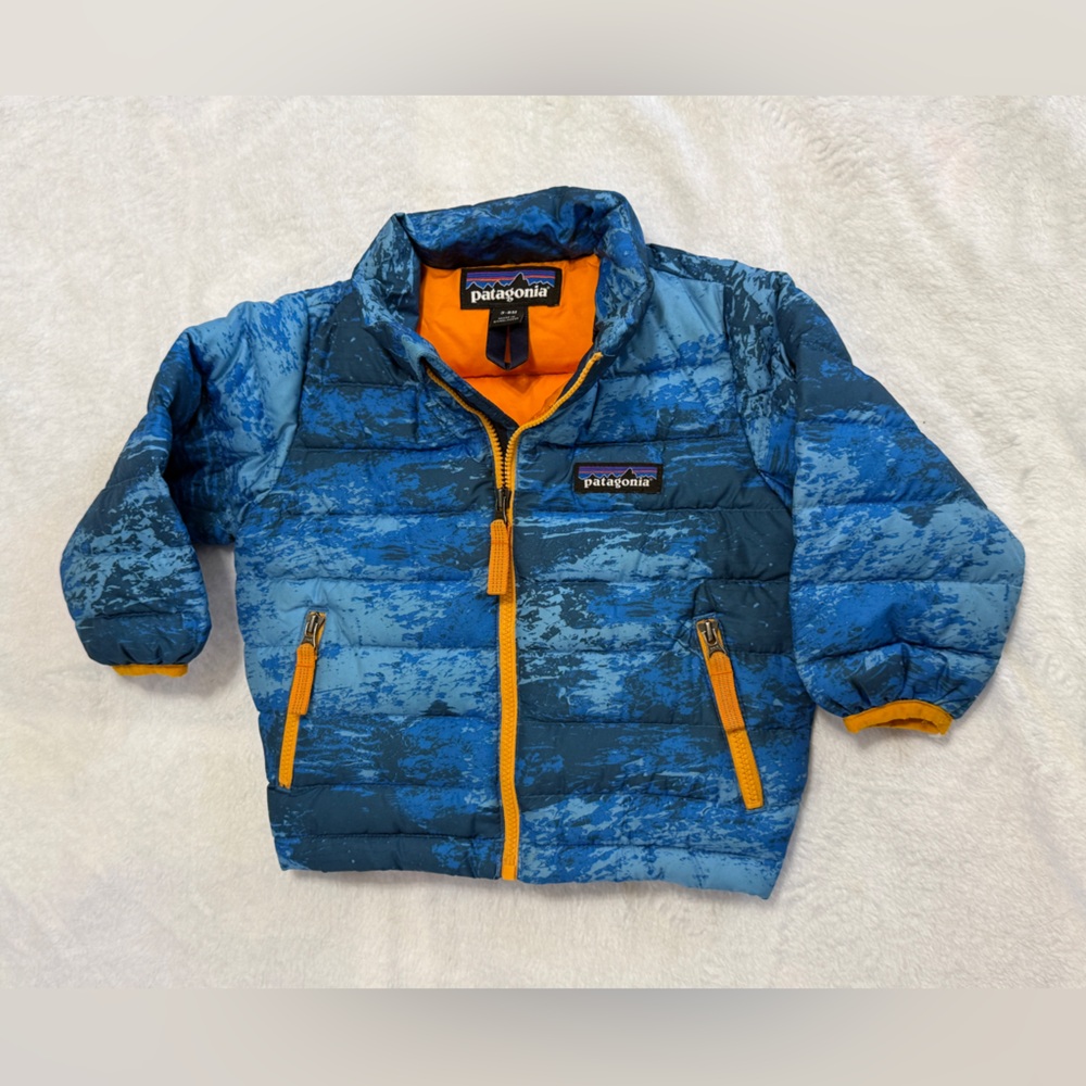 Patagonia Kids Jacket - Blue and Orange
